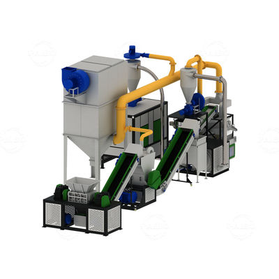 プラスチックとアルミのブリスター食品包装袋 リサイクル機 エネルギーリサイクル